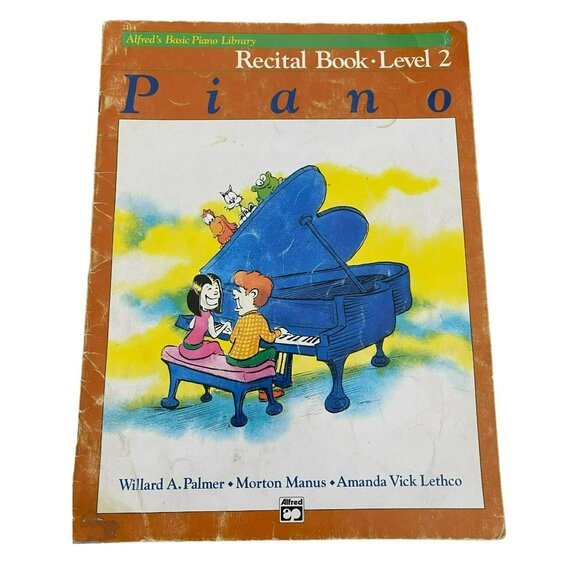 Alfreds Basic Piano Library Recital Book Level 2, Palmer Manus Letheco, Piano Co - Picture 1 of 4